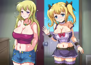 Page 170 of Kinpatsu Kyonyuu Musume to Bakunyuu Haha no Oyakodon 2 - preview thumbnail