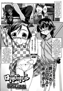 Hanbunko | Halfsies — hentai manga cover on Fhentai