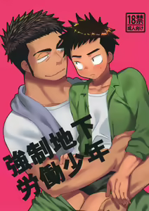 Kyousei Chika Roudou Shounen — hentai manga cover on Fhentai