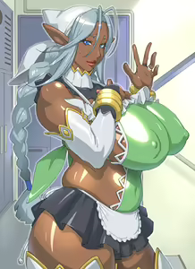 Page 271 of Elf no Sumu Danchi - Dark Elf Mama Gyunhild - preview thumbnail