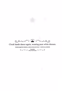 Page 4 of Clock hands dance again, wearing pure white dresses. - preview thumbnail