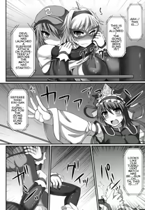 Page 8 of Gensoukyou Futanari Chinpo Wrestling 3 - Kamen Ningyou Tsukai "A" VS Devil Nitori - preview thumbnail