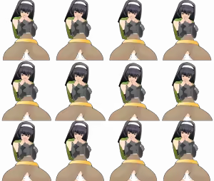 Page 1395 of Oneshota Kengeki ACT Parade Buster - preview thumbnail