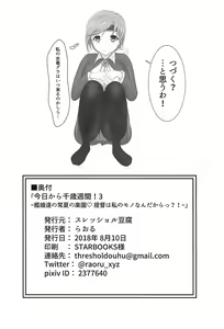 Page 11 of Kyou kara Chitose Shuukan! 3 ~Kanmusu-tachi no Tokonatsu no Rakuen Teitoku wa Watashi no Mono Nandakara?!~ - preview thumbnail