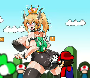 Page 7 of Bowser VS Mario - preview thumbnail