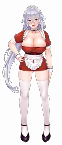 Page 317 of Paizuri Fiancee "Bocchama, Kyou wa Dono Oppai o Meshiagarimasu ka?" Character CGs - preview thumbnail