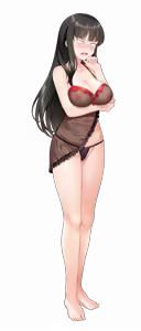 Page 390 of Paizuri Fiancee "Bocchama, Kyou wa Dono Oppai o Meshiagarimasu ka?" Character CGs - preview thumbnail