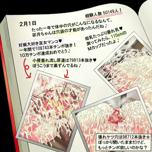 Page 842 of Ichinenkan Ichibyou mo Ma o Akezu ni Moteasobare Tsuzuketa Nikubenki Miko - preview thumbnail