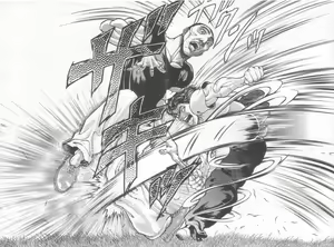 Page 133 of Grappler Baki SAGA - preview thumbnail