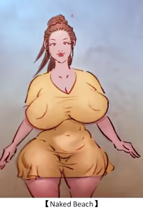 【Naked Beach】-私人画家- English — hentai manga cover on Fhentai