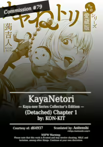 KayaNetori Kaya-Nee Series Aizou Ban Ch. 1 + Bonus — hentai manga cover on Fhentai