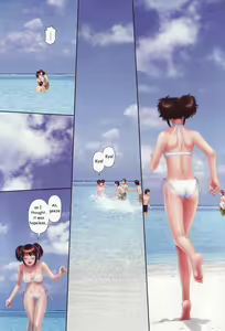 Page 2 of Umi ga Mieta no de… | Because I was able to see the beach… - preview thumbnail