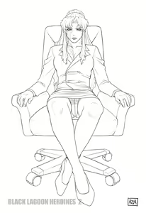 Page 24 of BLACK LAGOON HEROINES 2 - preview thumbnail