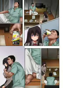 Page 95 of Kare to Watashi to Tenchou no Shinya Kinmu 3 - preview thumbnail