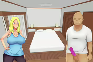 Page 365 of Blonde Tsuma o Dildo de Onanie Chuudoku ni Shite kara, Gojiman no Nama Dildo de Netoru Orc no Dildo-ya - preview thumbnail