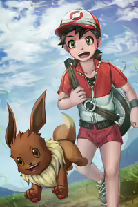 Page 14 of Pokemon - Red Jogging - preview thumbnail