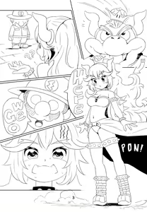 Page 3 of Koopa Hime to Teresa Hime no Tekitou Hon - preview thumbnail