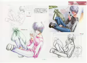 Page 121 of AirTV Artworks -Artbook- - preview thumbnail