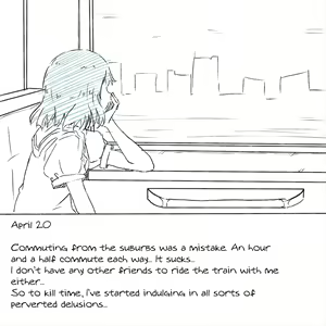 Page 2 of Densha Tsuugaku ga Hima nanode Ecchi na Mousou de Onanie Shite Miru | My Train Commute To School Was Boring, So I Tried Masturbating To My Lewd Fantasies - preview thumbnail