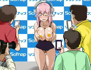 Page 1433 of Gakeppuchi Idol Shuuchi Satsueikai 2 ~Mucchiri Kyonyuu de Oshi ni Yowai Gravure Model Super Sonico (29-sai) Misoji Mokuzen de Gakepucchi Hen~ - preview thumbnail