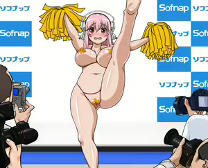 Page 416 of Gakeppuchi Idol Shuuchi Satsueikai 2 ~Mucchiri Kyonyuu de Oshi ni Yowai Gravure Model Super Sonico (29-sai) Misoji Mokuzen de Gakepucchi Hen~ - preview thumbnail