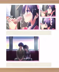 Page 127 of CAFE SOURIRE VISUAL FANBOOK - preview thumbnail