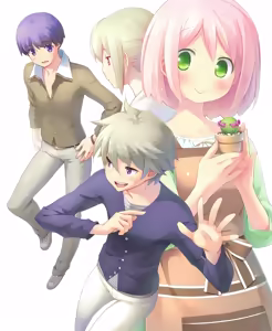 Page 136 of CAFE SOURIRE VISUAL FANBOOK - preview thumbnail