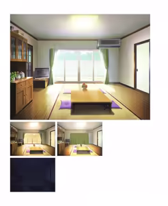 Page 148 of CAFE SOURIRE VISUAL FANBOOK - preview thumbnail