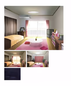 Page 152 of CAFE SOURIRE VISUAL FANBOOK - preview thumbnail