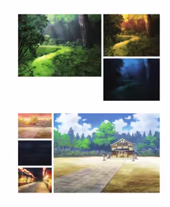 Page 161 of CAFE SOURIRE VISUAL FANBOOK - preview thumbnail