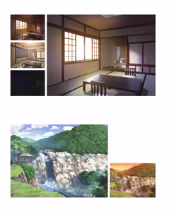 Page 164 of CAFE SOURIRE VISUAL FANBOOK - preview thumbnail