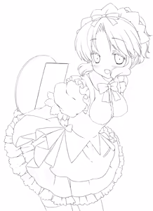 Page 188 of CAFE SOURIRE VISUAL FANBOOK - preview thumbnail