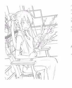 Page 195 of CAFE SOURIRE VISUAL FANBOOK - preview thumbnail