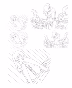 Page 217 of CAFE SOURIRE VISUAL FANBOOK - preview thumbnail