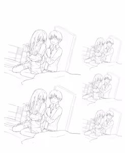 Page 225 of CAFE SOURIRE VISUAL FANBOOK - preview thumbnail