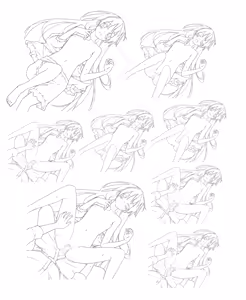 Page 226 of CAFE SOURIRE VISUAL FANBOOK - preview thumbnail
