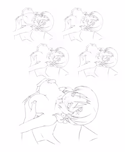Page 235 of CAFE SOURIRE VISUAL FANBOOK - preview thumbnail