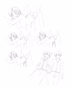 Page 236 of CAFE SOURIRE VISUAL FANBOOK - preview thumbnail