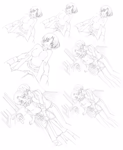 Page 240 of CAFE SOURIRE VISUAL FANBOOK - preview thumbnail