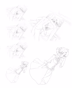 Page 241 of CAFE SOURIRE VISUAL FANBOOK - preview thumbnail