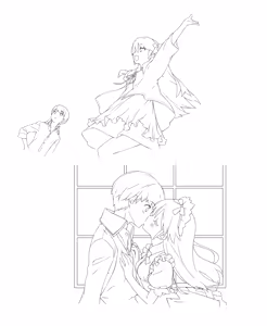 Page 246 of CAFE SOURIRE VISUAL FANBOOK - preview thumbnail