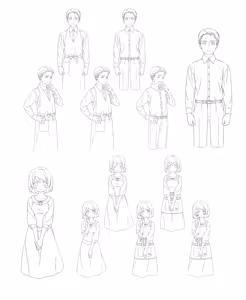 Page 255 of CAFE SOURIRE VISUAL FANBOOK - preview thumbnail