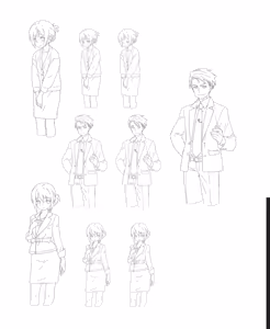 Page 256 of CAFE SOURIRE VISUAL FANBOOK - preview thumbnail