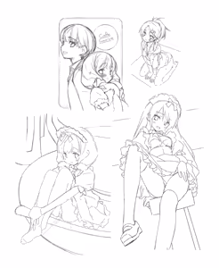Page 265 of CAFE SOURIRE VISUAL FANBOOK - preview thumbnail
