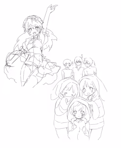 Page 276 of CAFE SOURIRE VISUAL FANBOOK - preview thumbnail