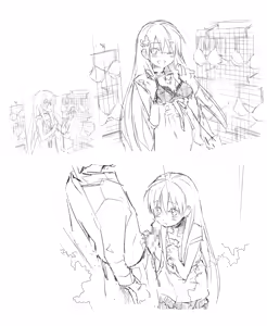 Page 290 of CAFE SOURIRE VISUAL FANBOOK - preview thumbnail