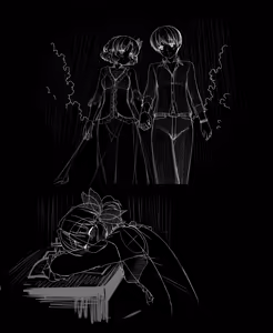 Page 299 of CAFE SOURIRE VISUAL FANBOOK - preview thumbnail
