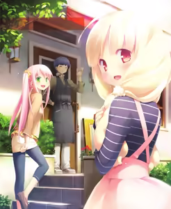 Page 3 of CAFE SOURIRE VISUAL FANBOOK - preview thumbnail