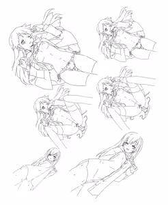 Page 306 of CAFE SOURIRE VISUAL FANBOOK - preview thumbnail