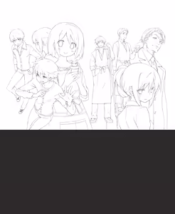 Page 327 of CAFE SOURIRE VISUAL FANBOOK - preview thumbnail